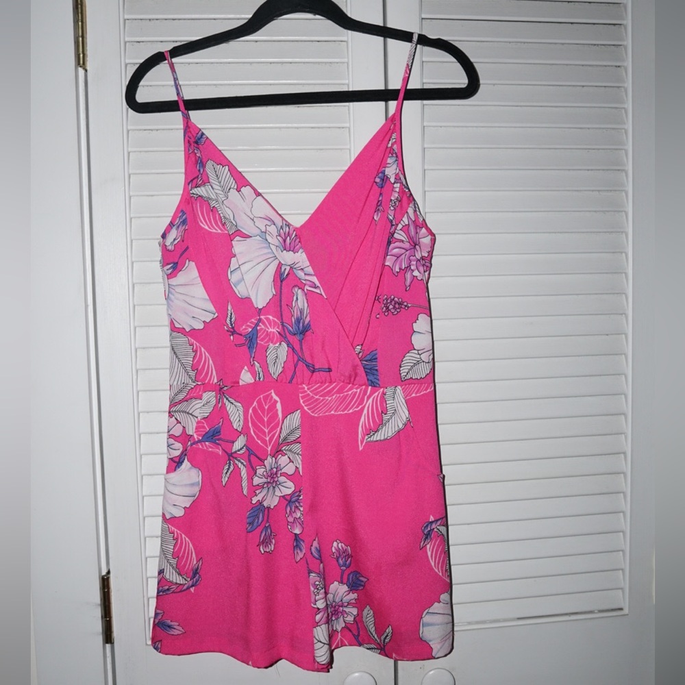 Yumi Kim Pink Lea Romper Size M